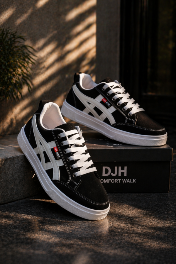 حذاء كلاسيكي  Style Converse  رجالي بجودة عالية – خفيف وثابت في المشي للاستعمال اليومي